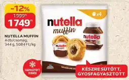 Auchan Nutella muffin ajánlat
