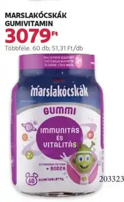 Rossmann Marslakócskák gumivitamin ajánlat