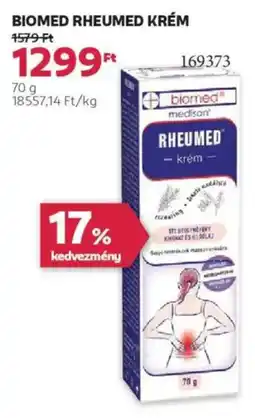 Rossmann Biomed Rheumed krém ajánlat