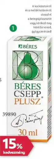 Rossmann Béres csepp plusz ajánlat