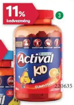 Rossmann Béres Actival Kid gumivitamin ajánlat