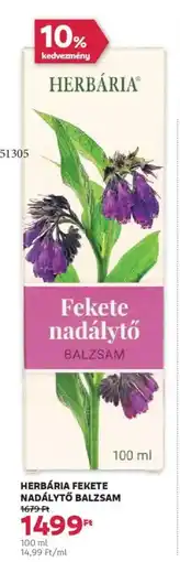 Rossmann Herbária Fekete nadálytő balzsam ajánlat