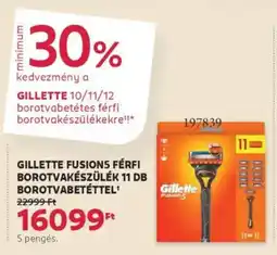 Rossmann Gillette Fusions férfi borotvakészülék borotvabetéttel ajánlat