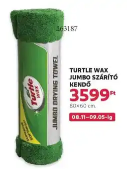 Rossmann Turtle Wax Jumbo szárító kendő ajánlat