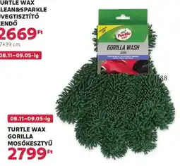 Rossmann Turtle Wax Gorilla mosókesztyű ajánlat