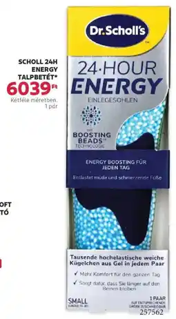 Rossmann Scholl 24H energy talpbetét ajánlat