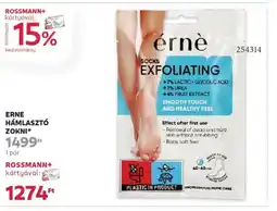 Rossmann Erne hámlasztó zokni ajánlat