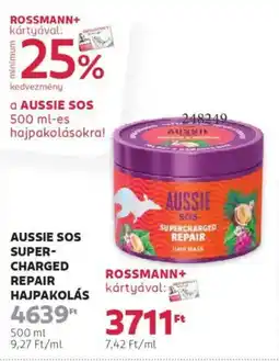 Rossmann Aussie SOS Supercharged repair hajpakolás ajánlat