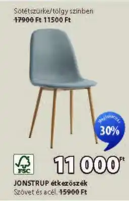 JYSK JONSTRUP étkezőszék ajánlat