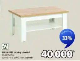 JYSK MARKSKEL dohányzóasztal ajánlat