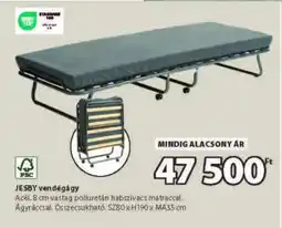 JYSK JESBY vendégágy ajánlat