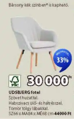 JYSK UDSBJERG FOTEL ajánlat