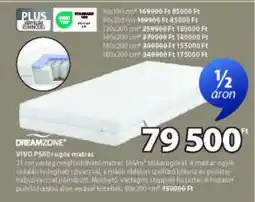 JYSK DREAMZONE VIVO PS60 rugós matrac ajánlat
