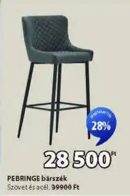 JYSK PEBRINGE bárszék ajánlat