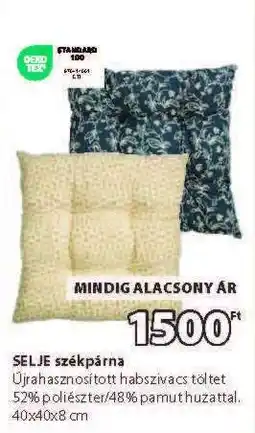 JYSK SELJE székpárna ajánlat