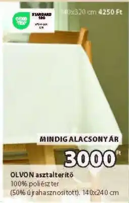 JYSK OLVON asztalterítő ajánlat
