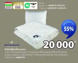 JYSK RHEUMALIND paplan ajánlat