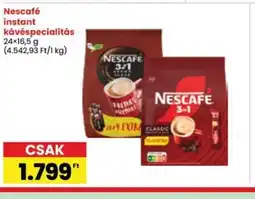 Interspar Nescafé instant kávéspecialitás ajánlat