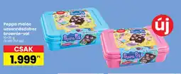 Interspar Peppa malac uzsonnásdoboz brownie-val ajánlat