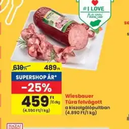 Interspar Wiesbauer Túra felvágott ajánlat