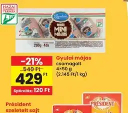 Interspar Gyulai májas ajánlat
