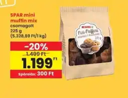 Interspar SPAR mini muffin mix ajánlat