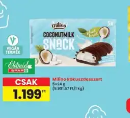 Interspar Milino kkuszdesszert ajánlat