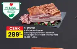 Interspar S-Budget császárszalonna ajánlat
