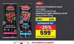 Interspar Regnum Hámozott frankfurti virsli ajánlat