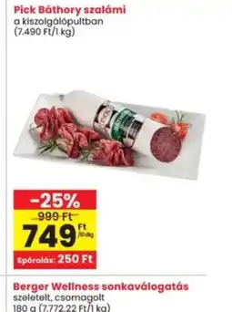 Interspar Pick Báthory szalámi ajánlat