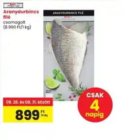 Interspar Aranydurbincs filé ajánlat