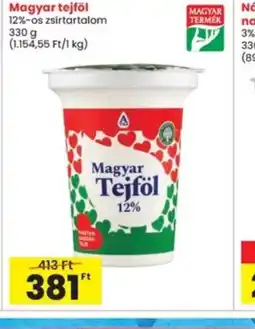 Interspar Magyar tejföl ajánlat