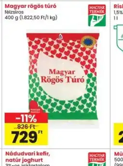 Interspar Magyar rögös túr ajánlat