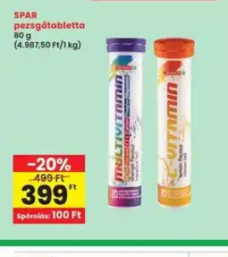 Interspar Spar pezsgőtabletta ajánlat