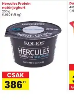 Interspar Hercules Protein natúr joghurt ajánlat