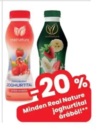 Interspar Real Nature joghurtital ajánlat