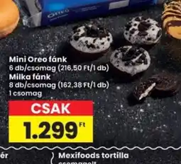 Interspar Mini Oreo fánk ajánlat