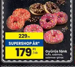 Interspar Gyűrűs fánk ajánlat