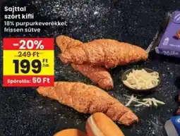 Interspar Sajttal szrt kifli ajánlat