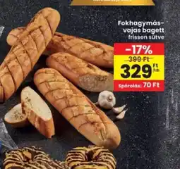 Interspar Fokhagymás-vajas bagett ajánlat
