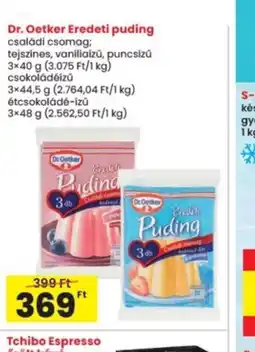 Interspar Dr. Oetker Eredeti puding ajánlat