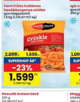 Interspar Farm Frites hullámos hasábburgonya ajánlat