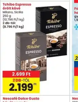 Interspar Tchibo Espresso őrölt kávé ajánlat