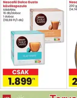Interspar Nescafé Dolce Gusto kávékapszula ajánlat