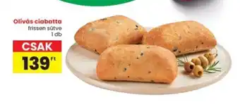 Interspar Olívás ciabatta ajánlat