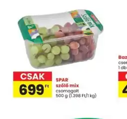 Interspar Spar Szőlő mix ajánlat