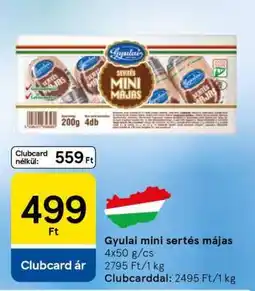 Tesco Gyulai mini sertés májas ajánlat