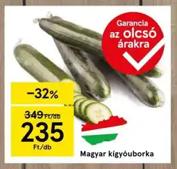 Tesco Magyar kígyóuborka ajánlat