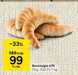 Tesco Nosztalgia kifli ajánlat
