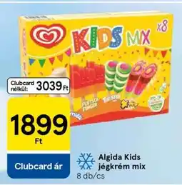 Tesco Algida Kids jégkrém mix ajánlat